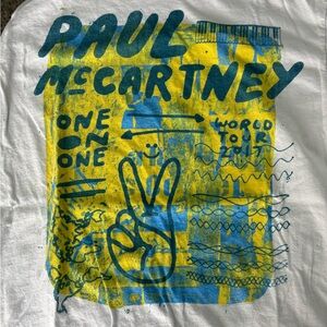 Paul McCartney One on One World Tour 2017 Official T-Shirt